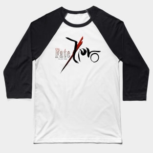 Fate/Zero Logo Baseball T-Shirt